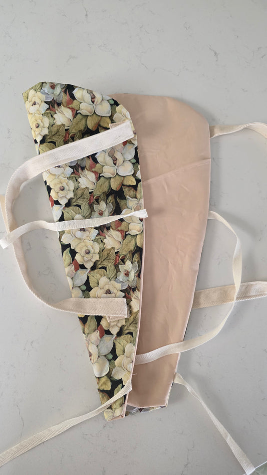 White Bloom Flower Bag