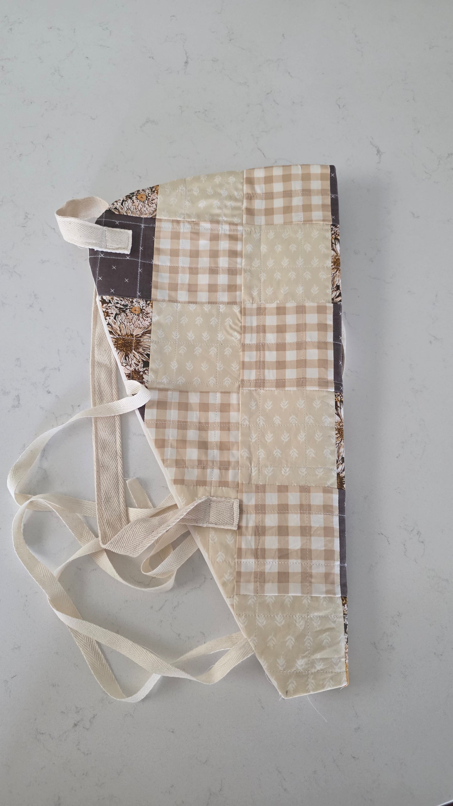 Quilted Fall Meadow Flower Bag