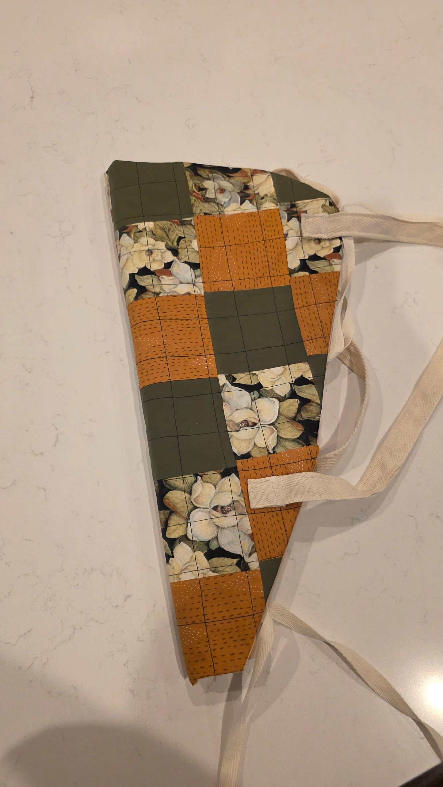 Quilted Woodland Flower Bag