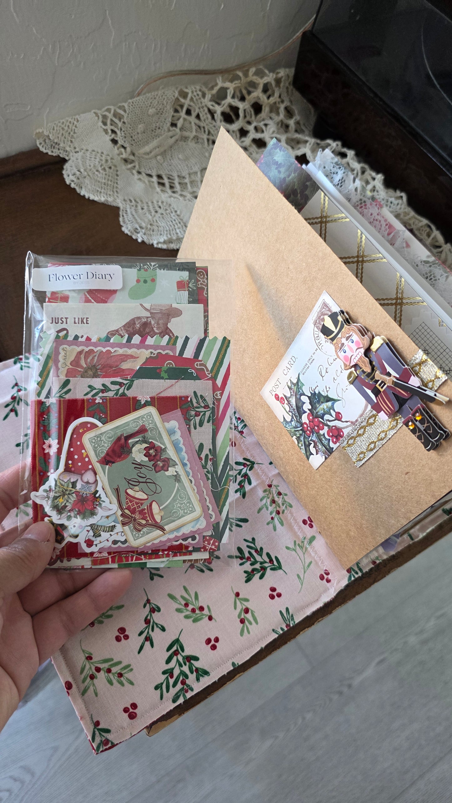 Whimsical Christmas Junk Journal