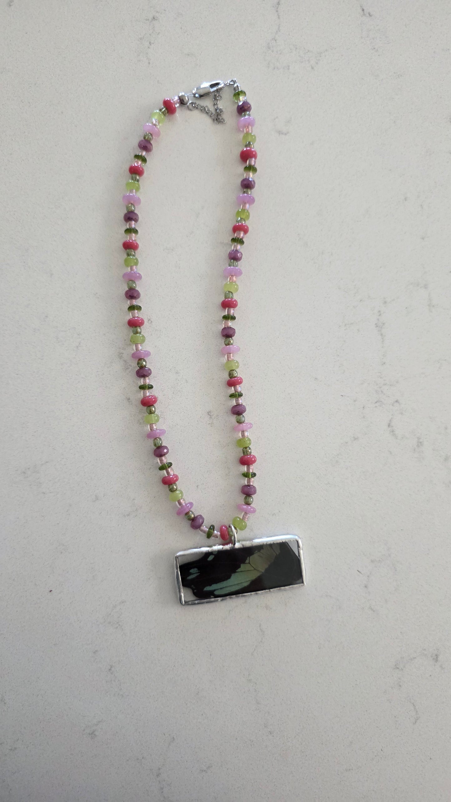 Wing Beaded Necklace . 10