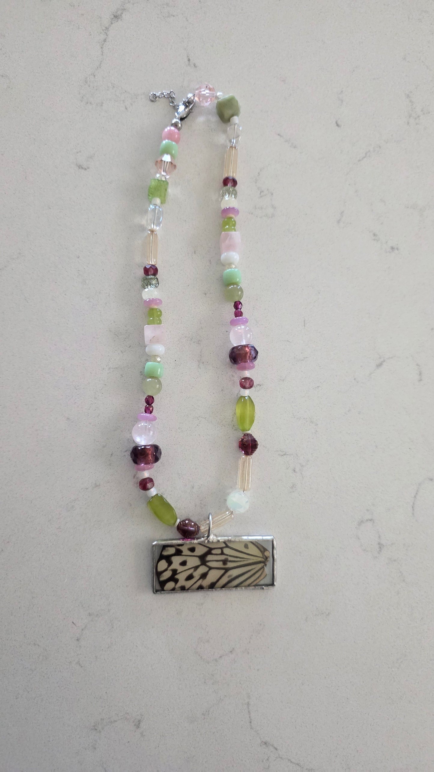Wing Beaded Necklace . 5
