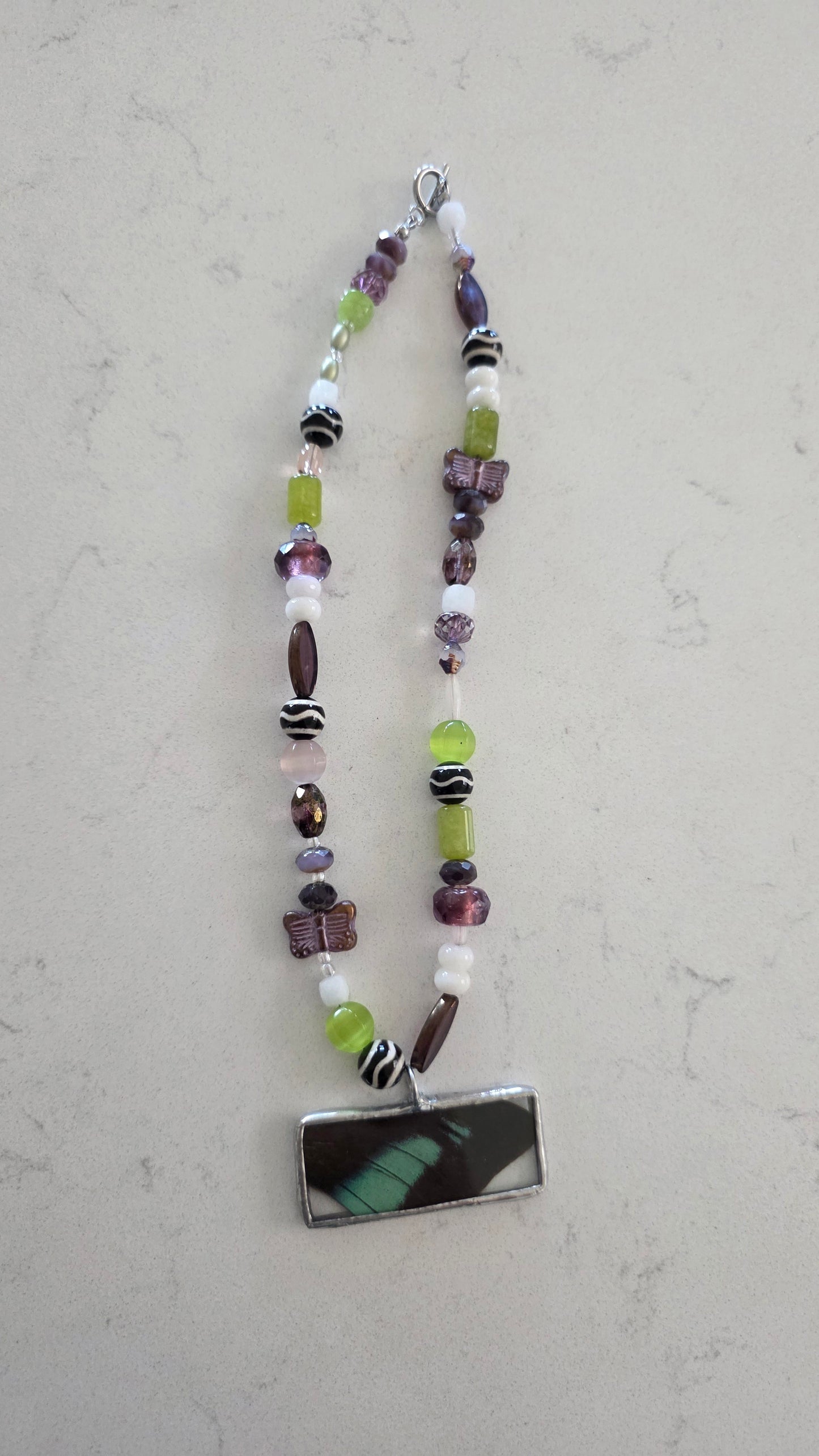 Wing Beaded Necklace . 1