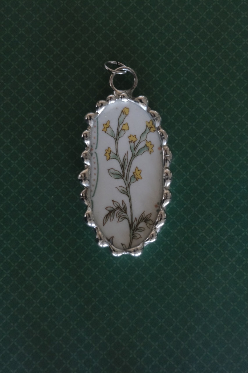 Tiny Floral Pendant