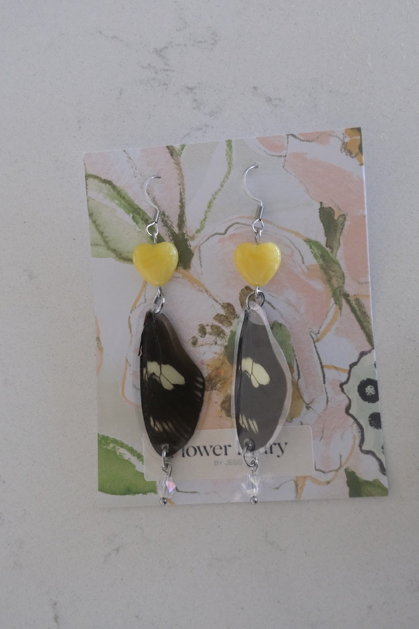 Heliconius doris Wing Earrings