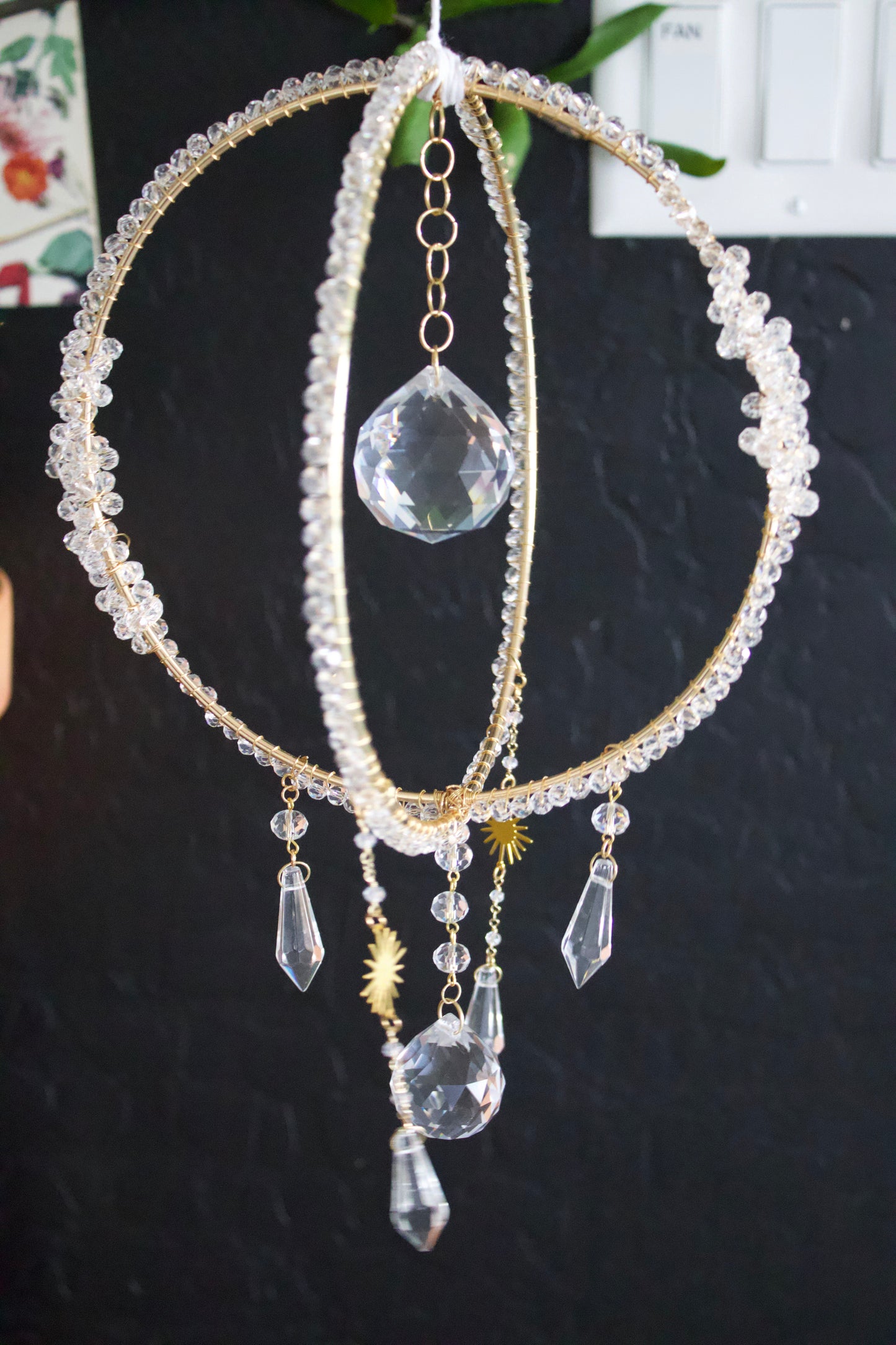 Crystal Sphere suncatcher