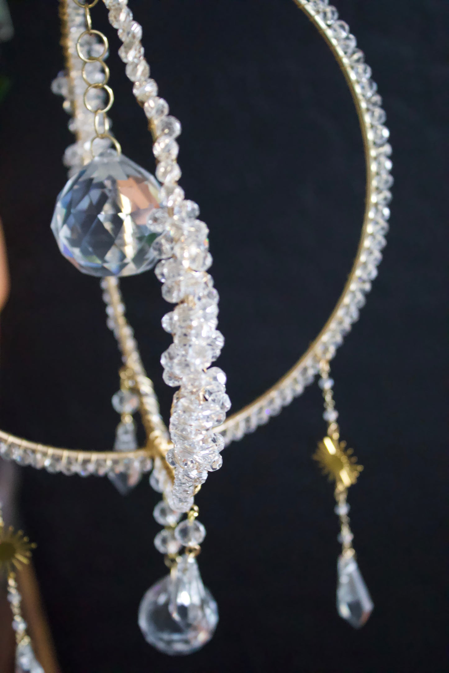 Crystal Sphere suncatcher
