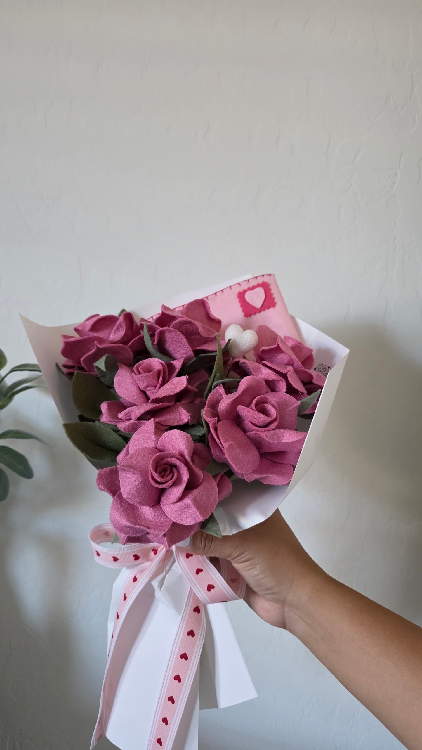 Everlasting Roses Bouquet - Pink