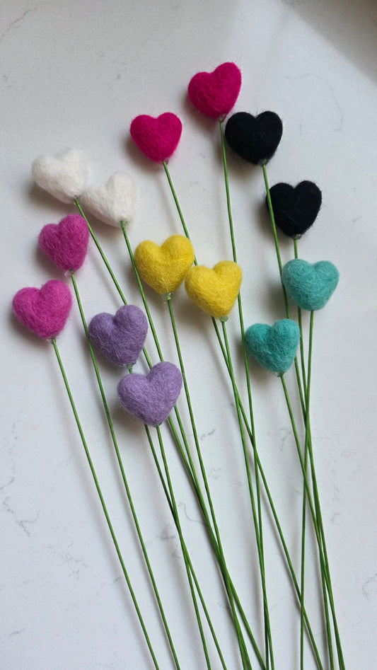 Mini Heart Stems