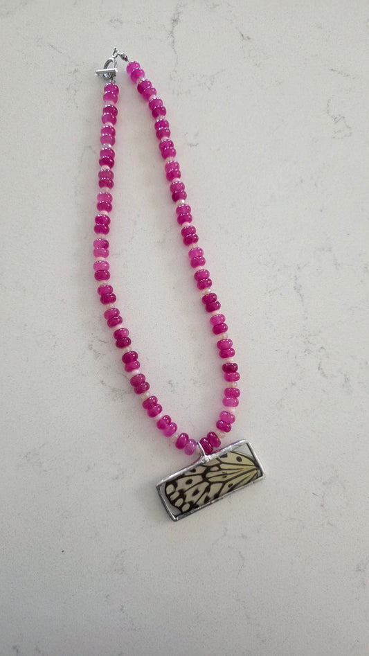 Wing Beaded Necklace . 11