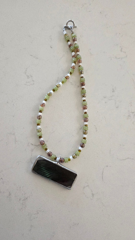 Wing Beaded Necklace . 9