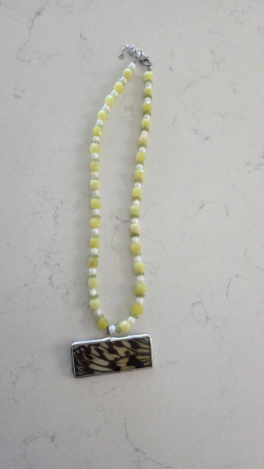 Wing Beaded Necklace . 7