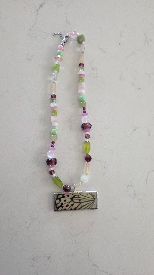 Wing Beaded Necklace . 5