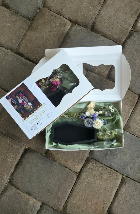 Floral Coffin DIY KIT