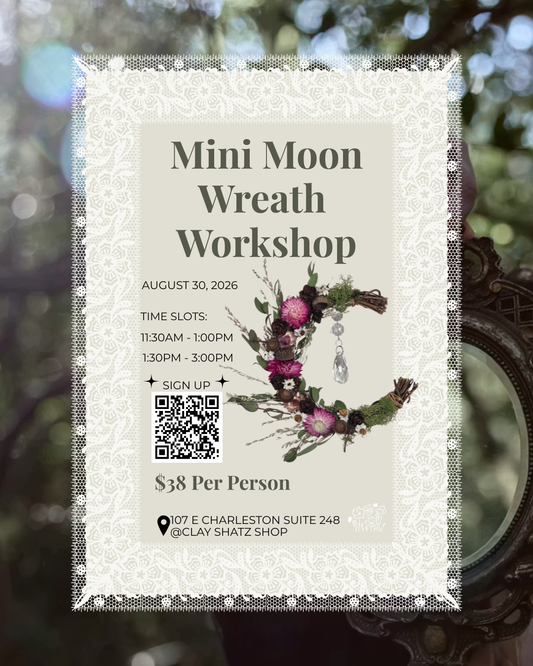 Mini Moon Wreath Workshop | August 30