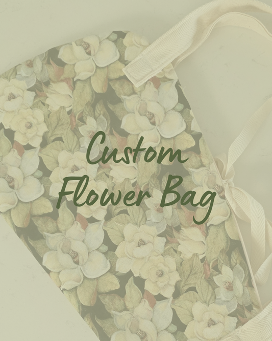 CUSTOM FLOWER BAG