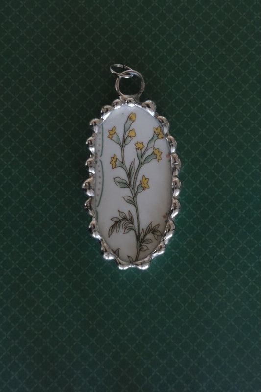 Tiny Floral Pendant