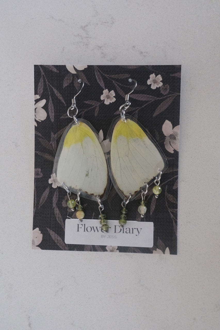 Phoebis statira Wing Earrings