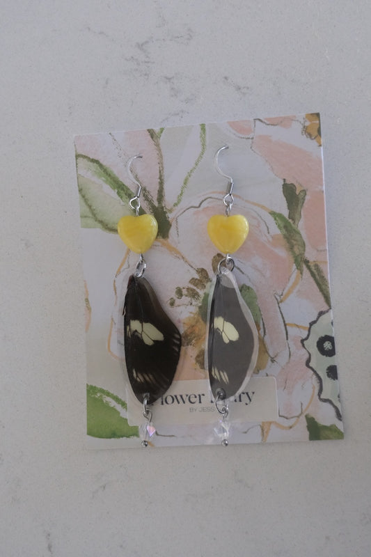 Heliconius doris Wing Earrings