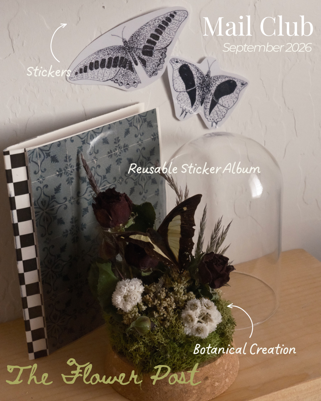 The Flower Post - Mail Club Subscription SEPTEMBER