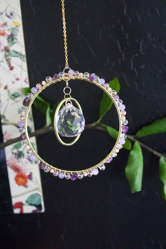 Lavender suncatcher
