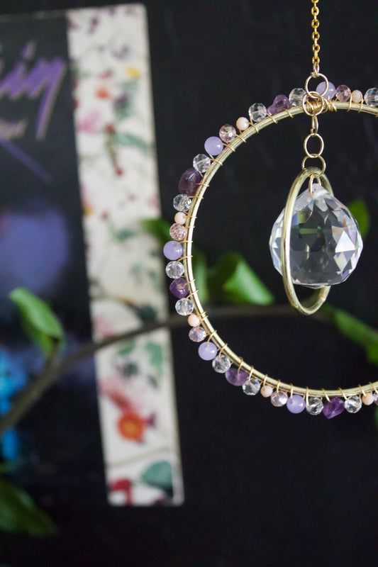 Lavender suncatcher