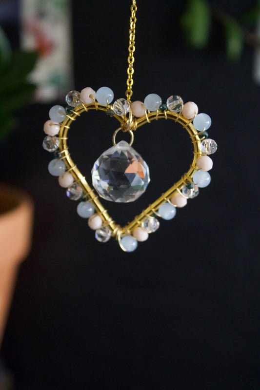 Mini Heart suncatcher