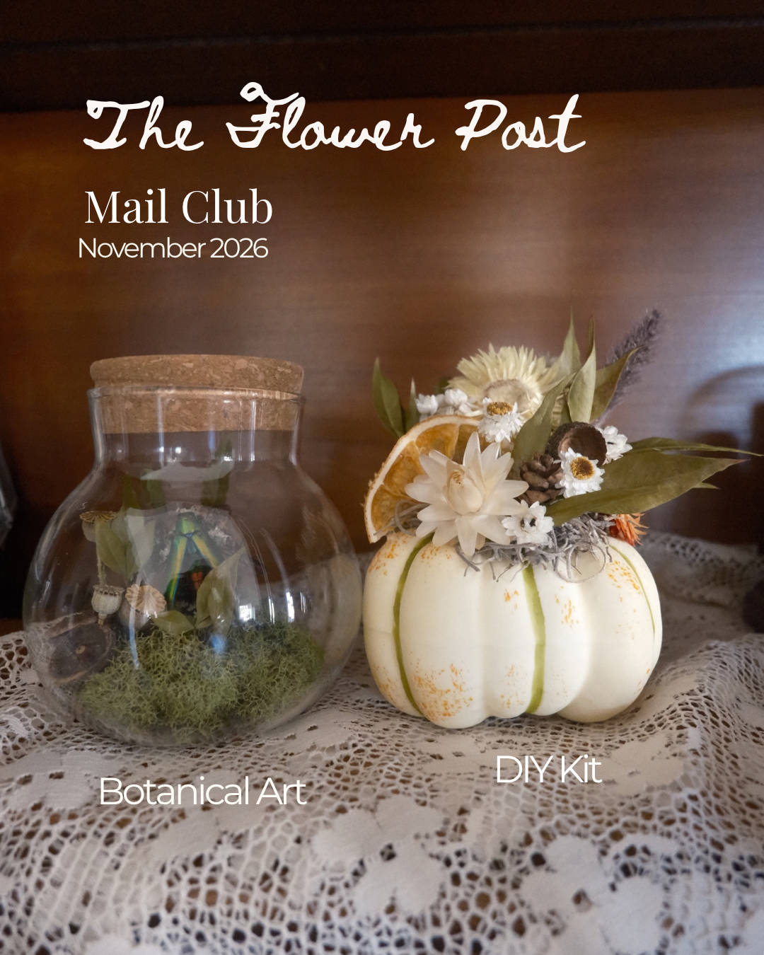 The Flower Post - Mail Club Subscription NOV.
