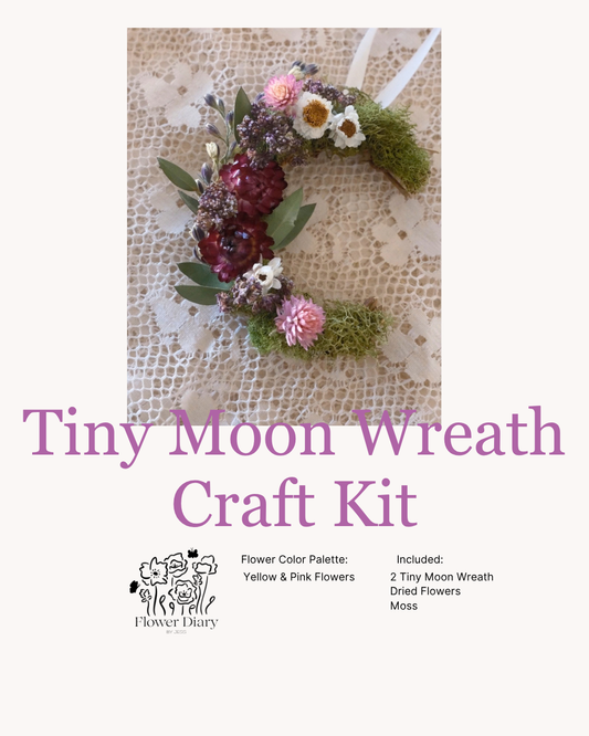Tiny Moon Wreaths DIY KIT