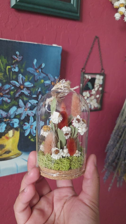 Dried Flower Terrarium Ornament .1