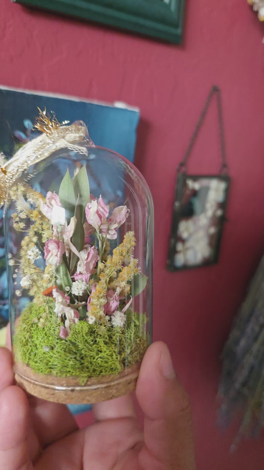 Dried Flower Terrarium Ornament .2
