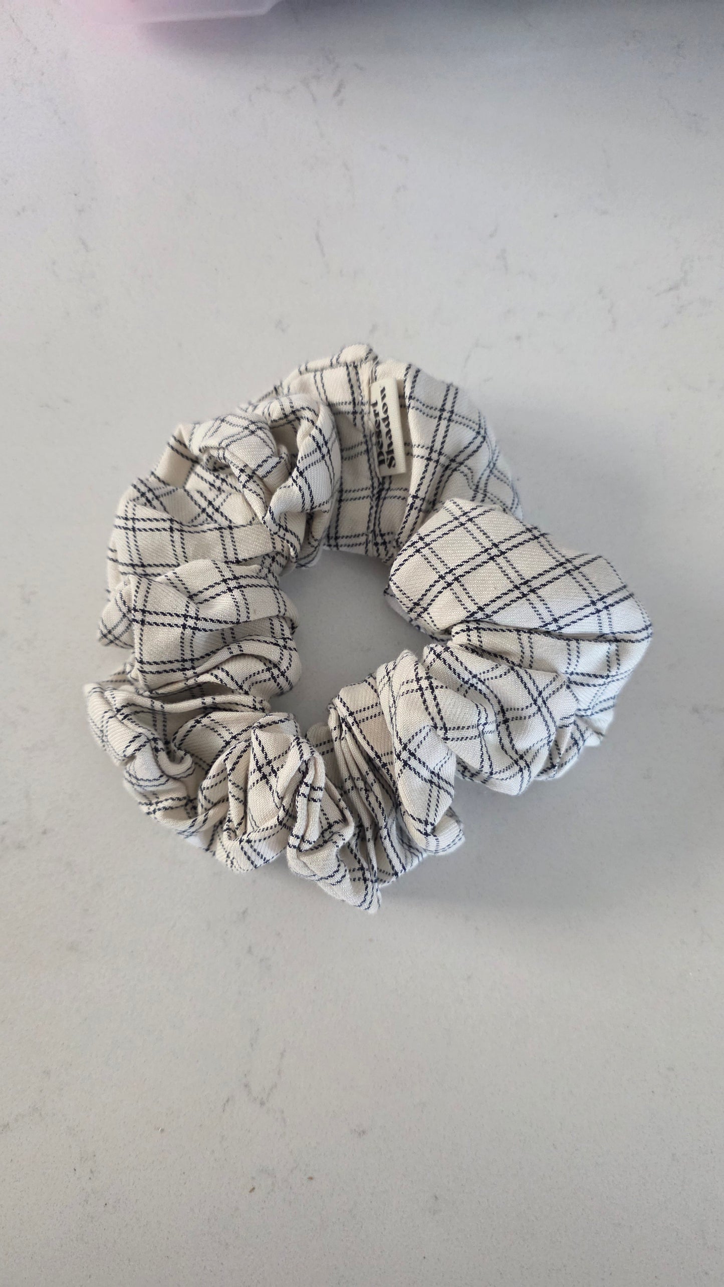 Plaid Scrunchie