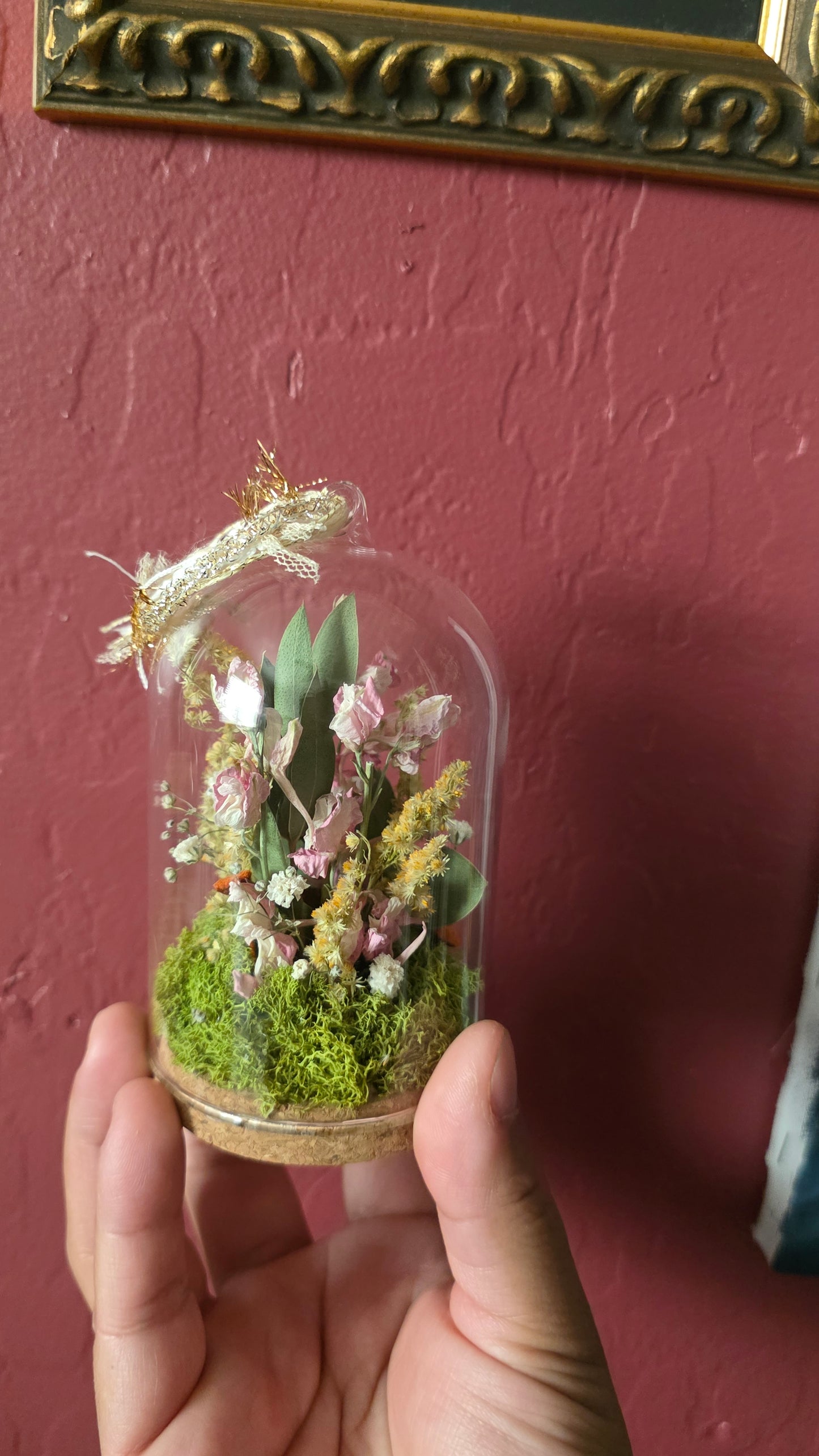Dried Flower Terrarium Ornament .2