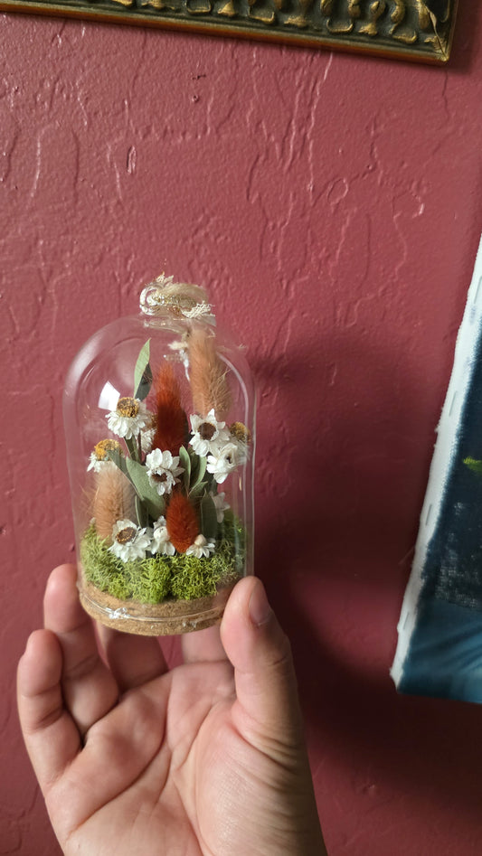 Dried Flower Terrarium Ornament .1