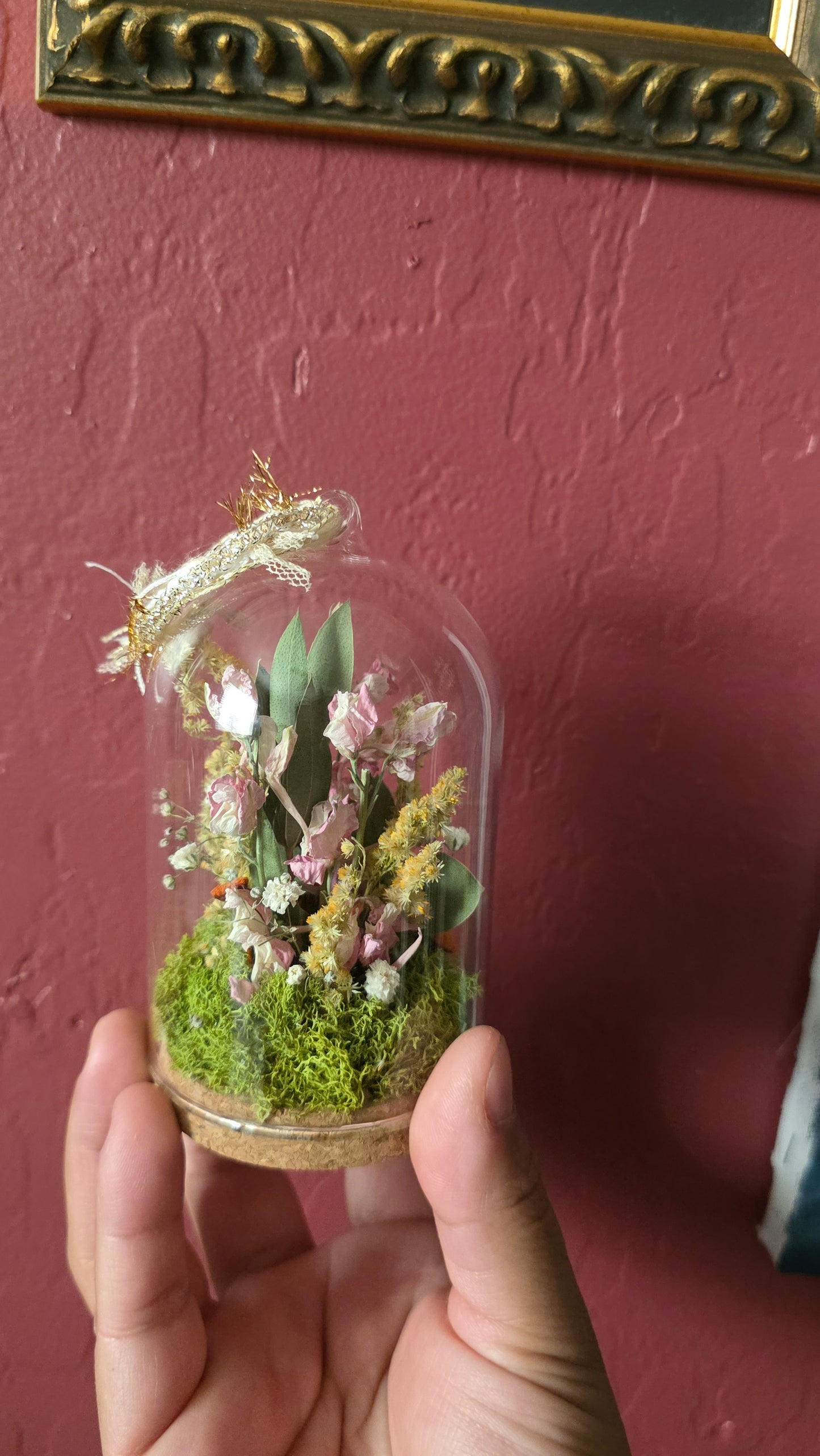 Dried Flower Terrarium Ornament .2