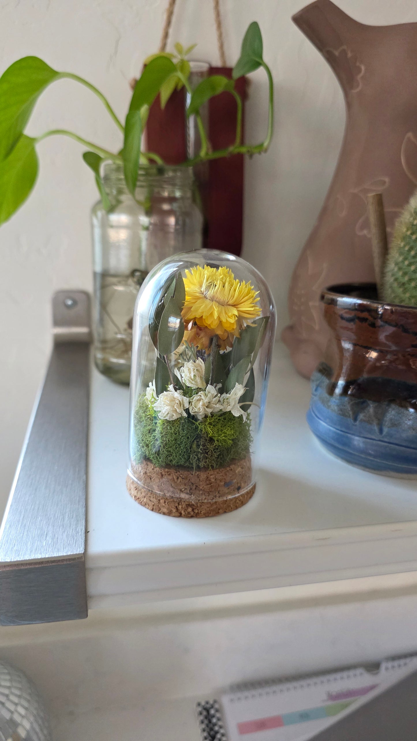 Dried Flower Terrarium .2