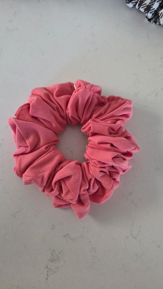Neon Pink Scrunchie